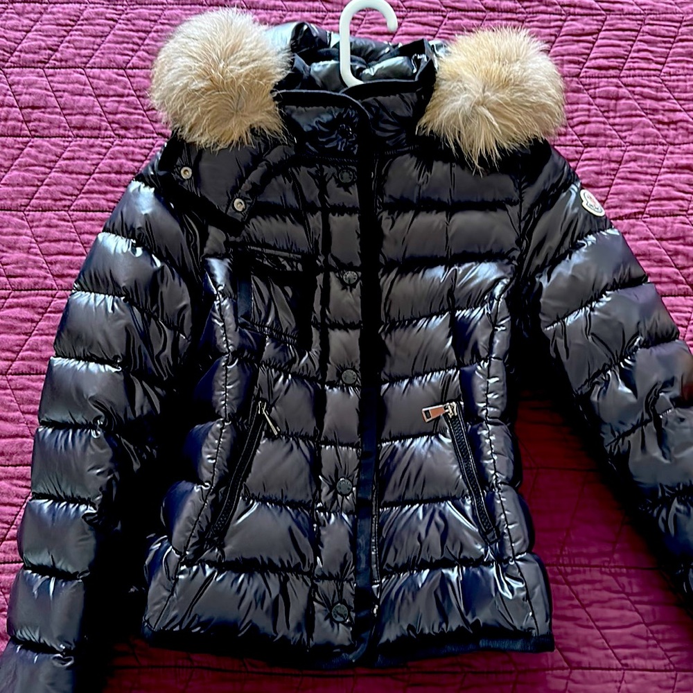 Black Moncler Ski Jacket